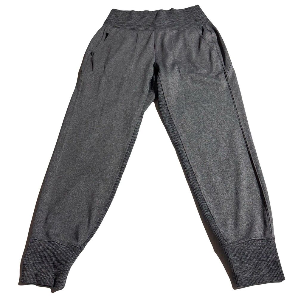 Athleta Pants Women's Size S Small Gray Venice High Rise Jogger Zip Pockets